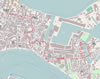 mapa Benátek
